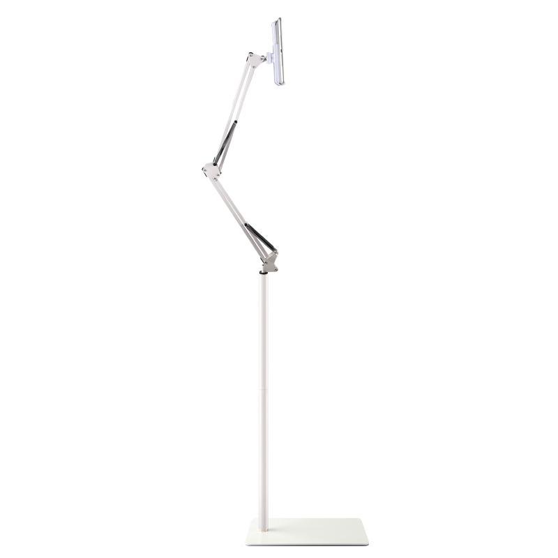 Hands Free Floor Stand Adjustable Bed Clip Holder For Tablet iPad iPhone 170cm Black - Cosy Abode