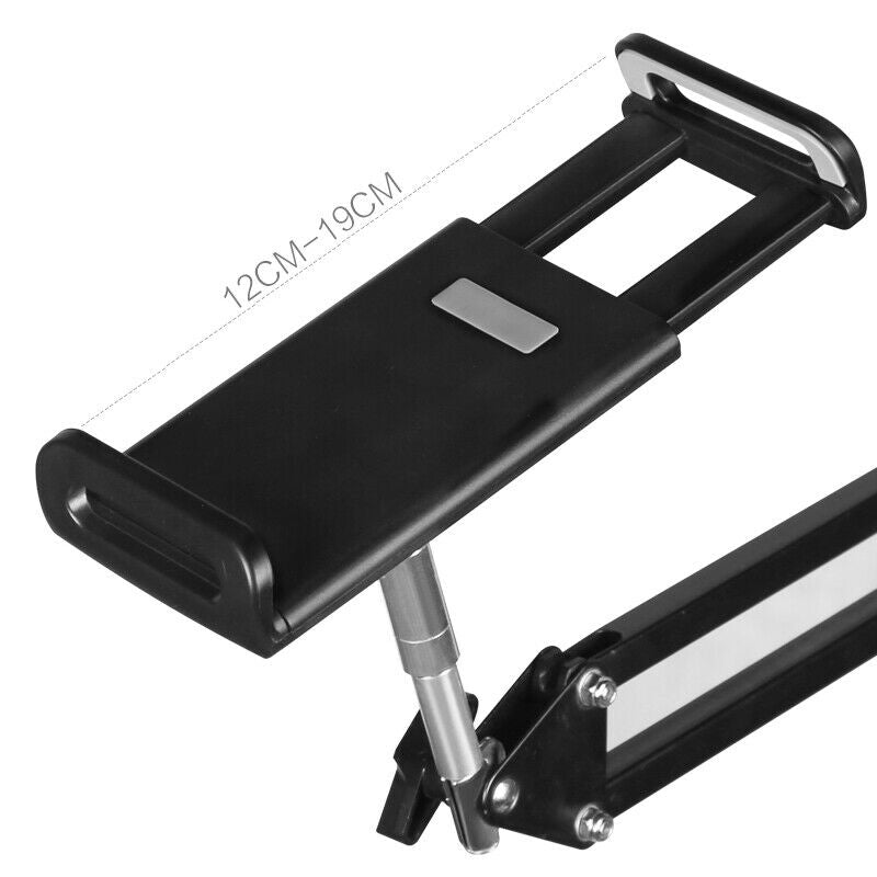 Hands Free Floor Stand Adjustable Bed Clip Holder For Tablet iPad iPhone 170cm - Cosy Abode