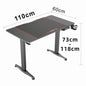 Gaming Standing Desk Home Office Lift Electric Height Adjustable Sit To Stand Motorized Standing Desk 1160 - Cosy Abode