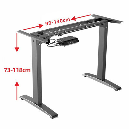 Gaming Standing Desk Home Office Lift Electric Height Adjustable Sit To Stand Motorized Standing Desk 1675 - Cosy Abode