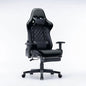 Gaming Chair Ergonomic Racing chair 165° Reclining Gaming Seat 3D Armrest Footrest Black - Cosy Abode