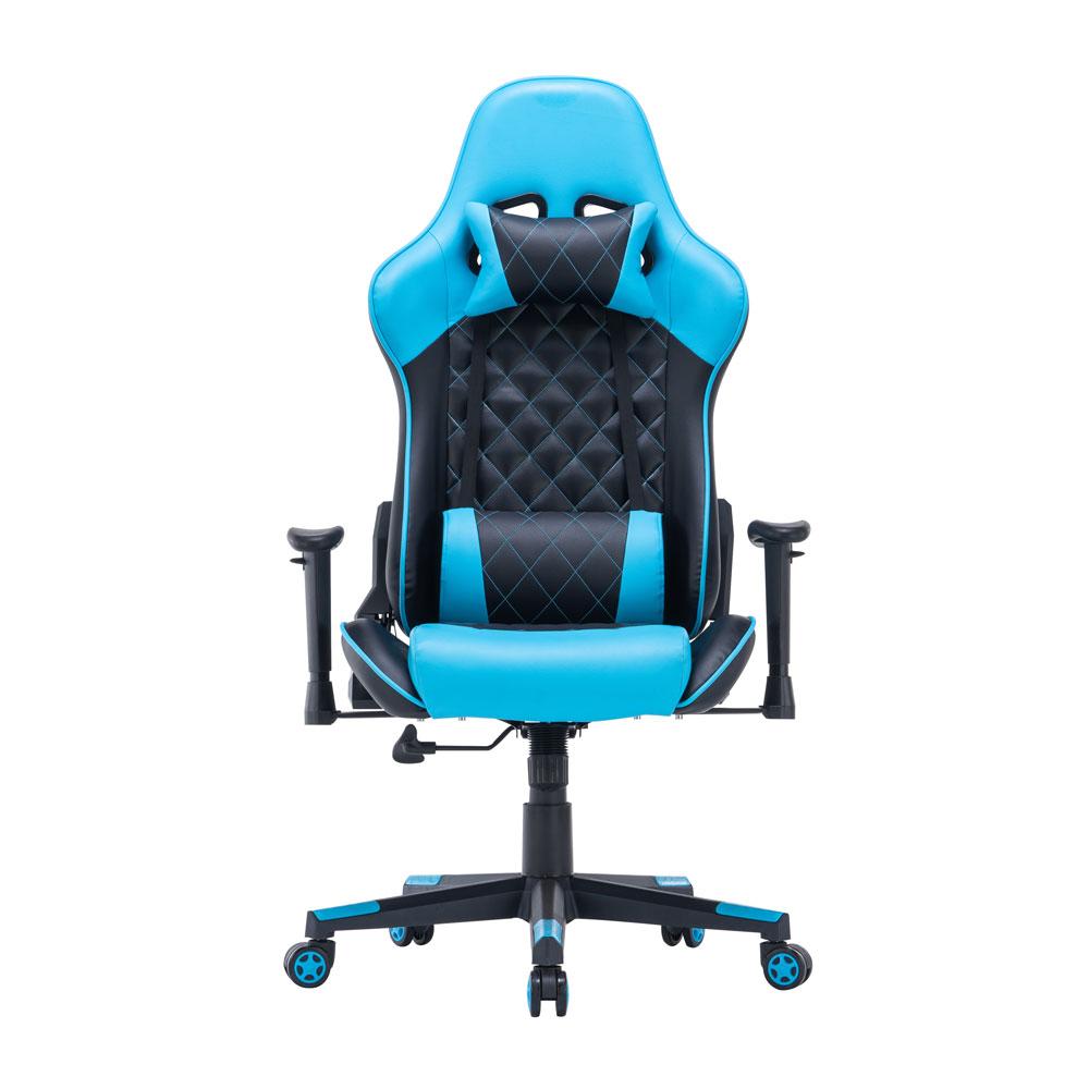 Gaming Chair Ergonomic Racing chair 165° Reclining Gaming Seat 3D Armrest Footrest Green Black - Cosy Abode