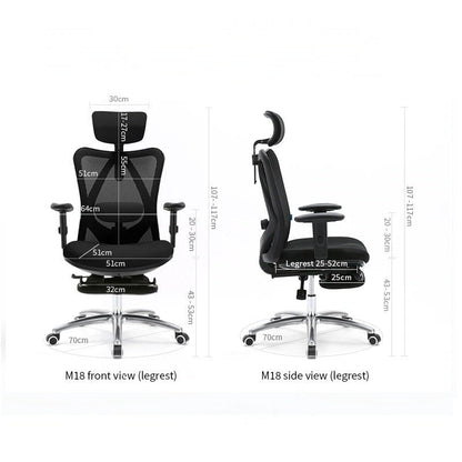 Sihoo M18 Ergonomic Office Chair, Computer Chair Desk Chair High Back Chair Breathable,3D Armrest and Lumbar Support - Cosy Abode