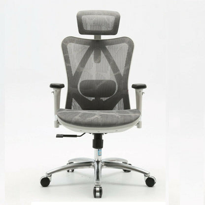 Sihoo M57 Ergonomic Office Chair, Computer Chair Desk Chair High Back Chair Breathable,3D Armrest and Lumbar Support Grey without Footrest - Cosy Abode
