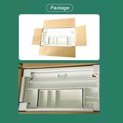 Standing Desk Electric Height Adjustable Sit Stand Toughened Glass Top Single Motor Wireless Charger - Cosy Abode