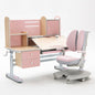 Height Adjustable Children Kids Ergonomic Study Desk Chair Set 120cm Pink AU - Cosy Abode