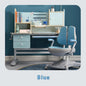 Height Adjustable Children Kids Ergonomic Study Desk Chair Set 120cm Blue AU - Cosy Abode