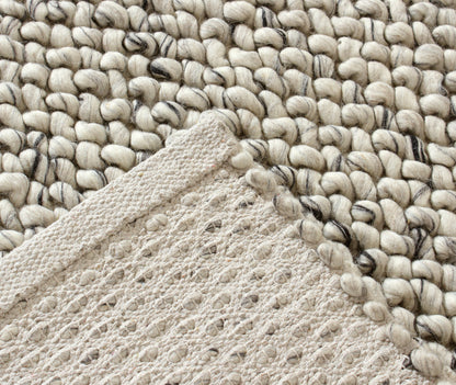 Aurora Hand Woven Wool Floor Rug - 240x340 - Cosy Abode