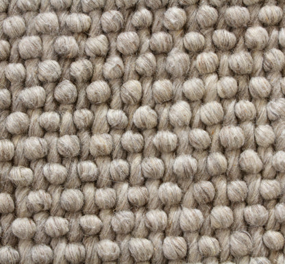 Aura Hand Woven Loop Pile Wool Rug - 160x230 - Cosy Abode