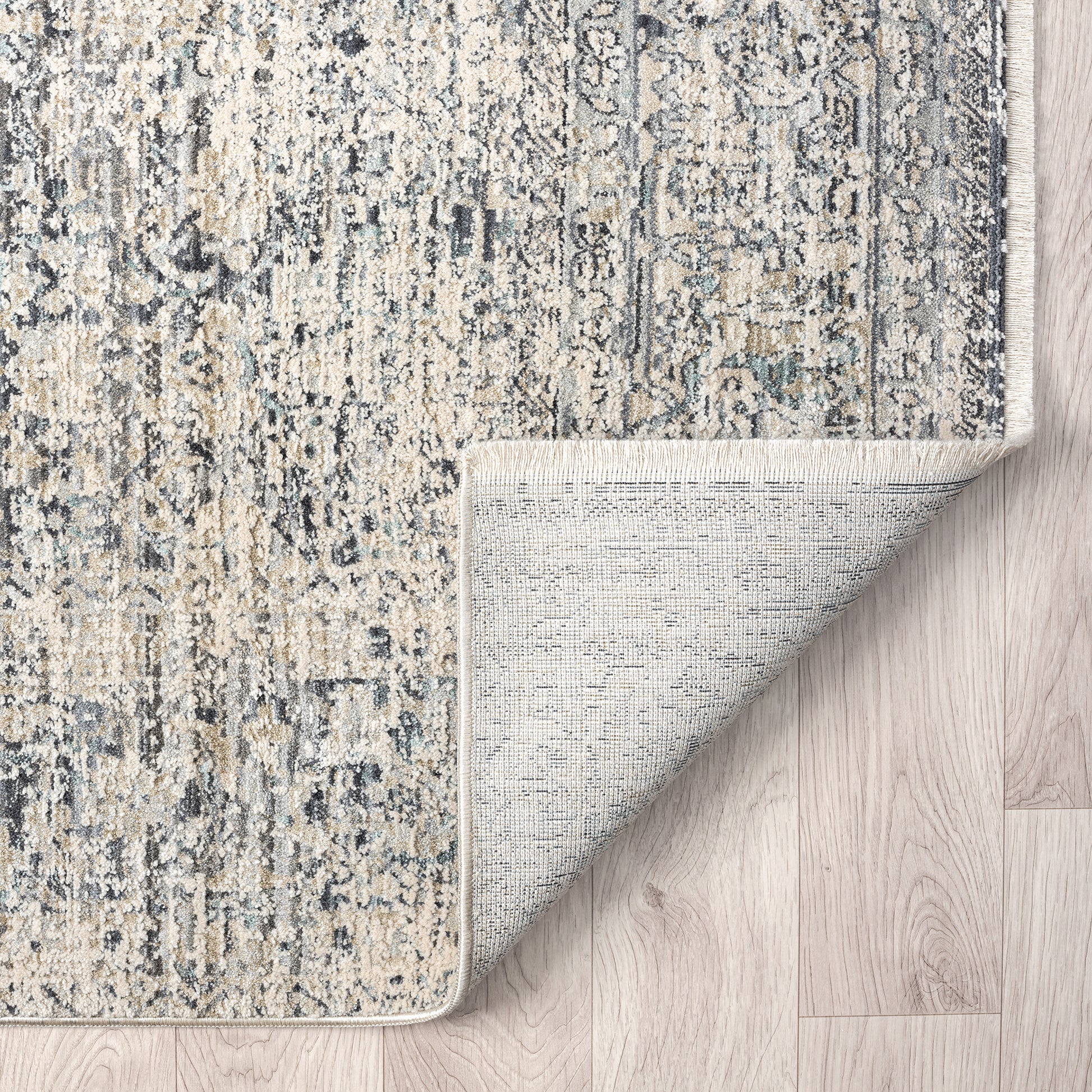 Aubre Contemporary Area Rug - Sand - 240x320 - Cosy Abode