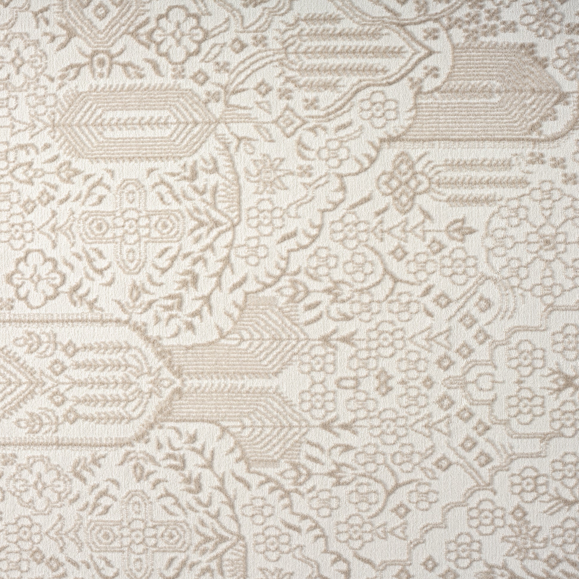 Grande Jacquard Rug - Sand - 240x330 - Cosy Abode
