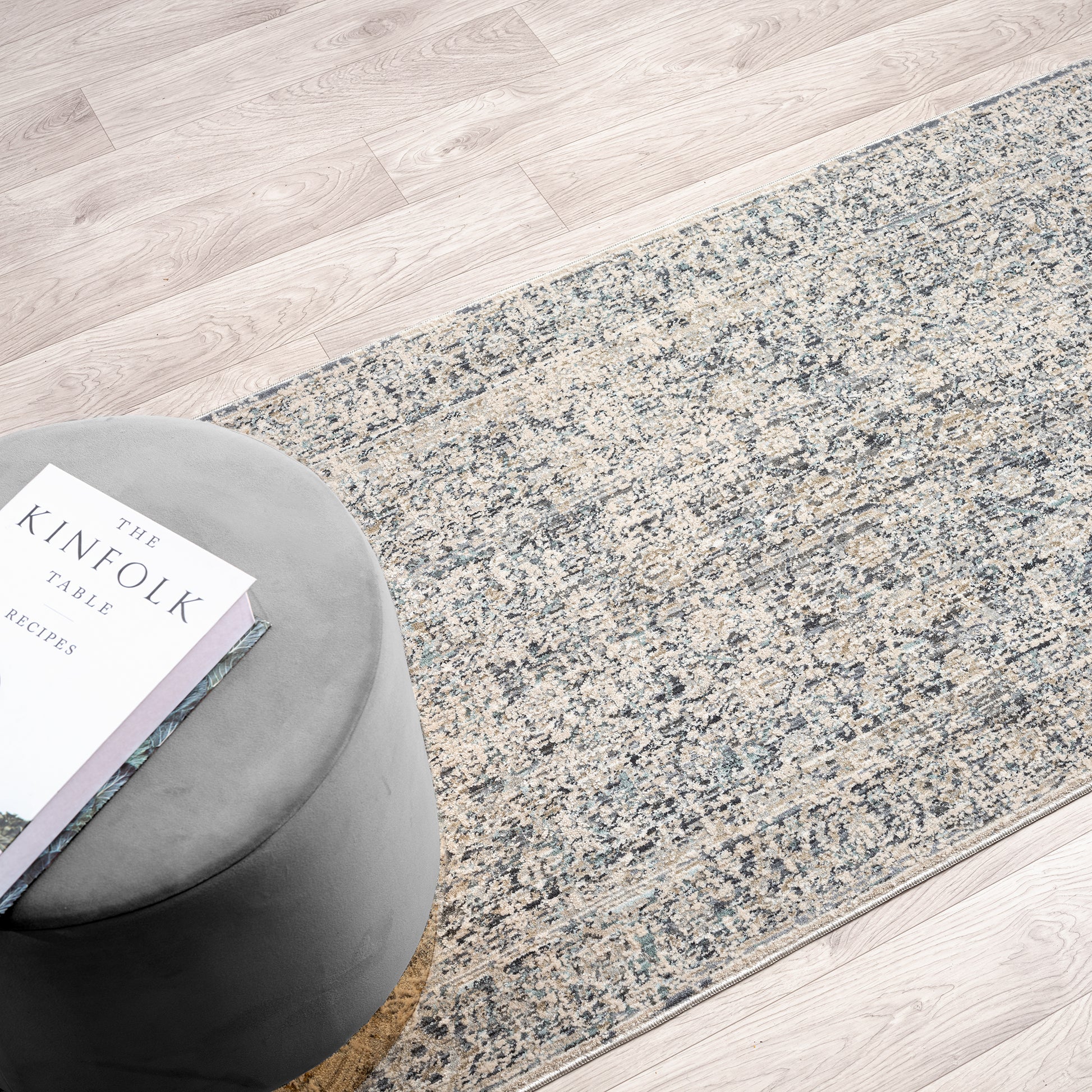 Aubre Contemporary Area Rug - Sand - 300x400 - Cosy Abode