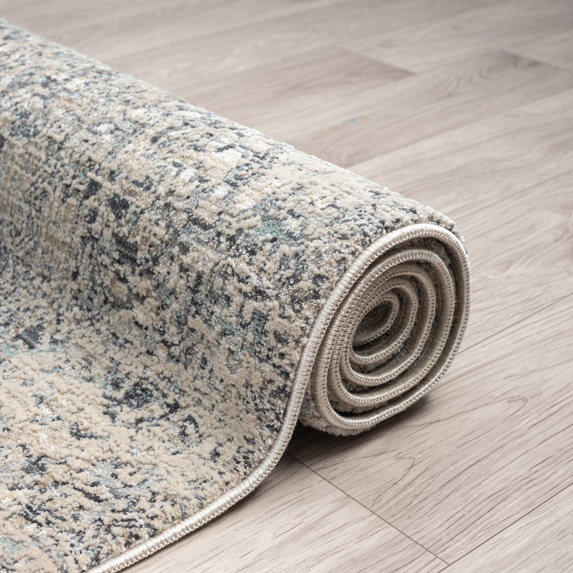 Aubre Contemporary Area Rug - Sand - 300x400 - Cosy Abode