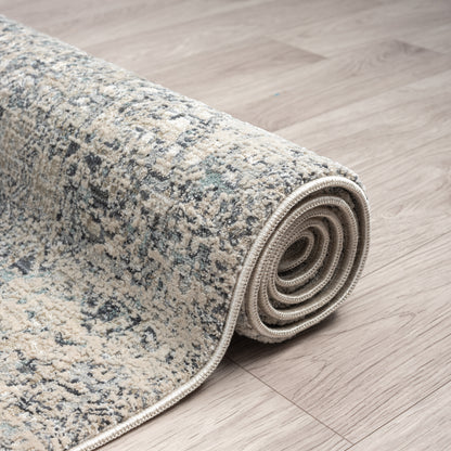 Aubre Contemporary Area Rug - Sand - 300x400 - Cosy Abode
