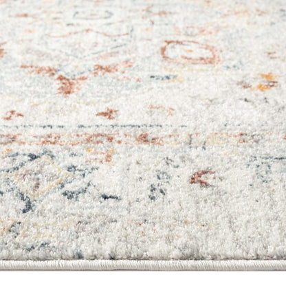 Ornate Persian Vintage Rug - Cream - 300x400 - Cosy Abode
