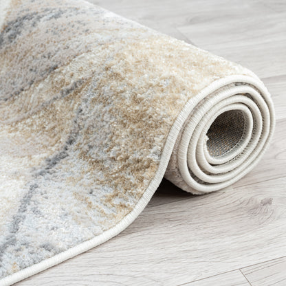 Avani Marble Rug - Stone - 80x150 - Cosy Abode