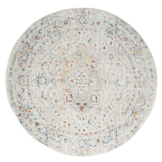 Ornate Persian Vintage Rug - Cream - 80x150 - Cosy Abode