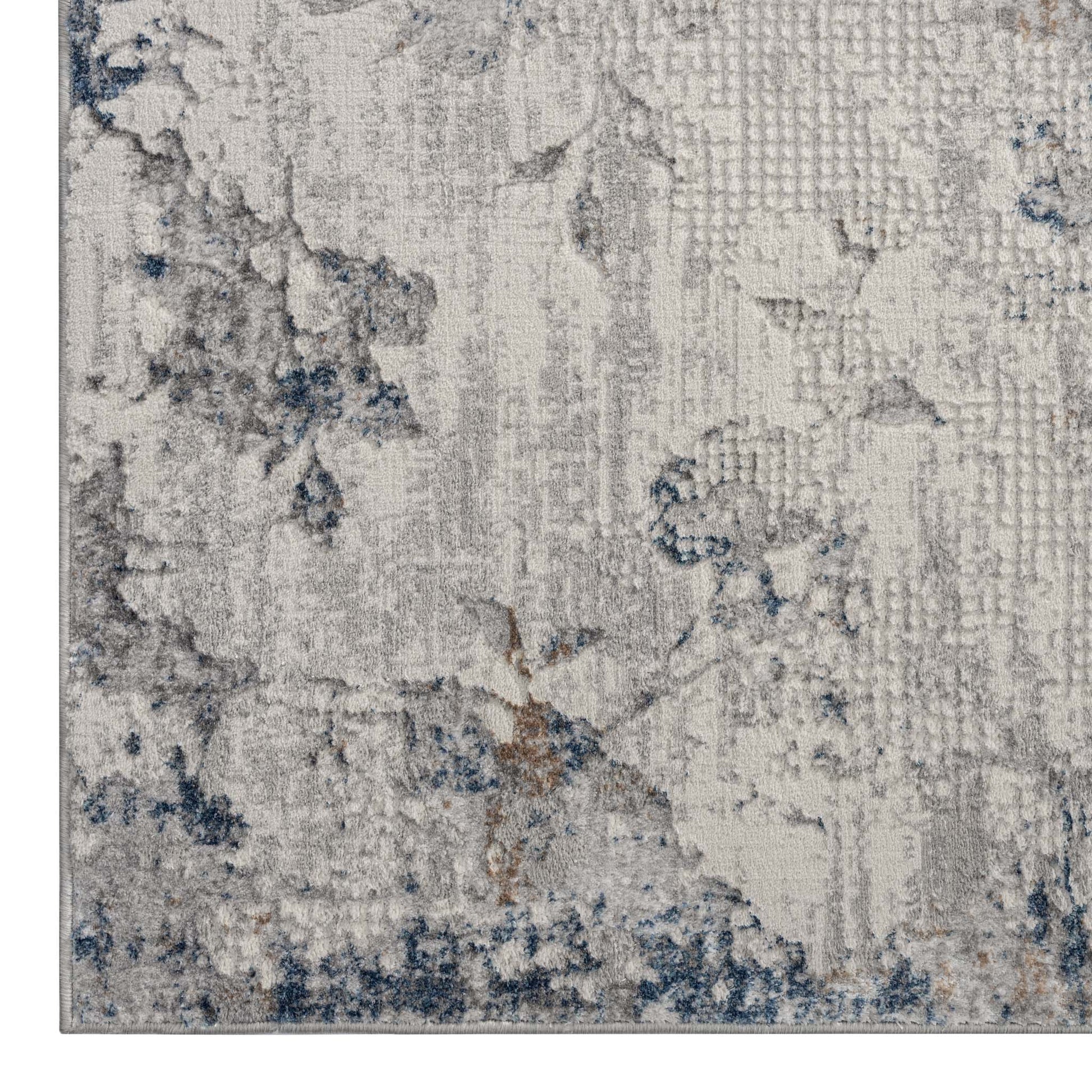 Maddison Bella Area Rug - Light Grey - 80x150 - Cosy Abode