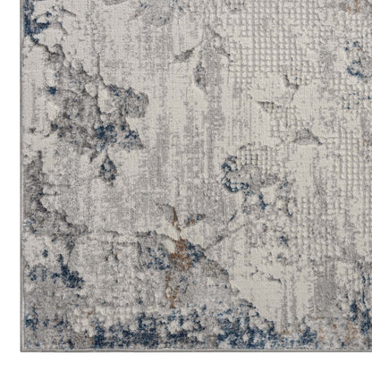 Maddison Bella Area Rug - Light Grey - 80x150 - Cosy Abode