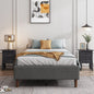 Bed Frame Mattress Foundation (Dark Grey) – Single - Cosy Abode