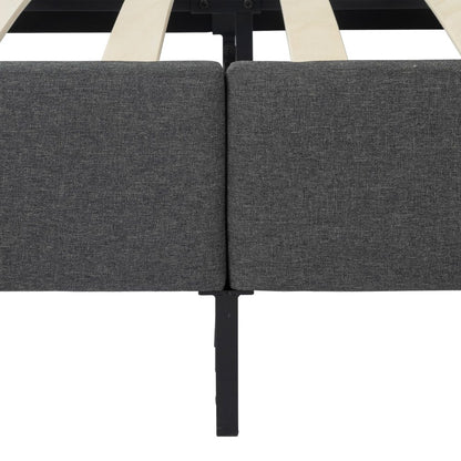 Bed Frame Mattress Foundation (Dark Grey) – Single - Cosy Abode