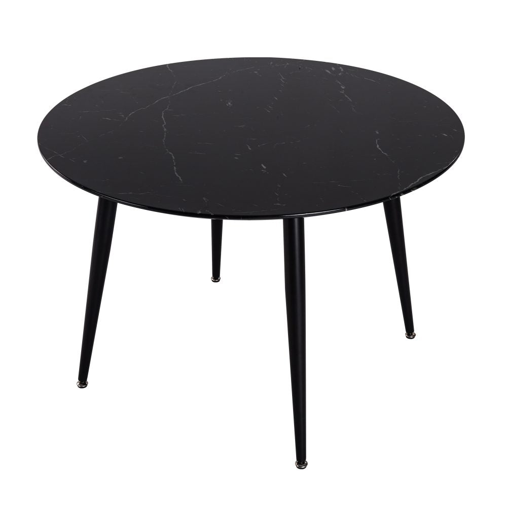 Blue Velvet Bistro Dining Set - Cosy Abode