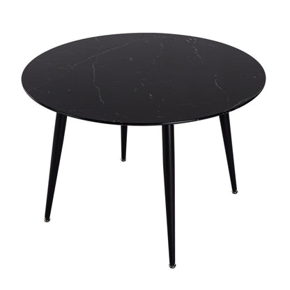 Blue Velvet Bistro Dining Set - Cosy Abode