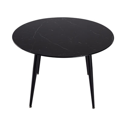 Blue Velvet Bistro Dining Set - Cosy Abode