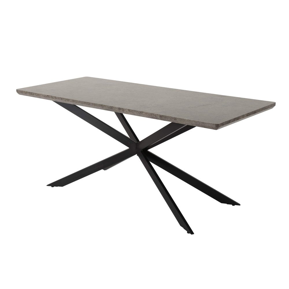 Falcon Rectangular Dining Table MDF Marbling - Cosy Abode