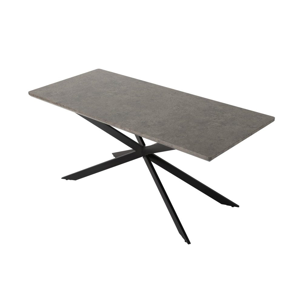 Falcon Rectangular Dining Table MDF Marbling - Cosy Abode