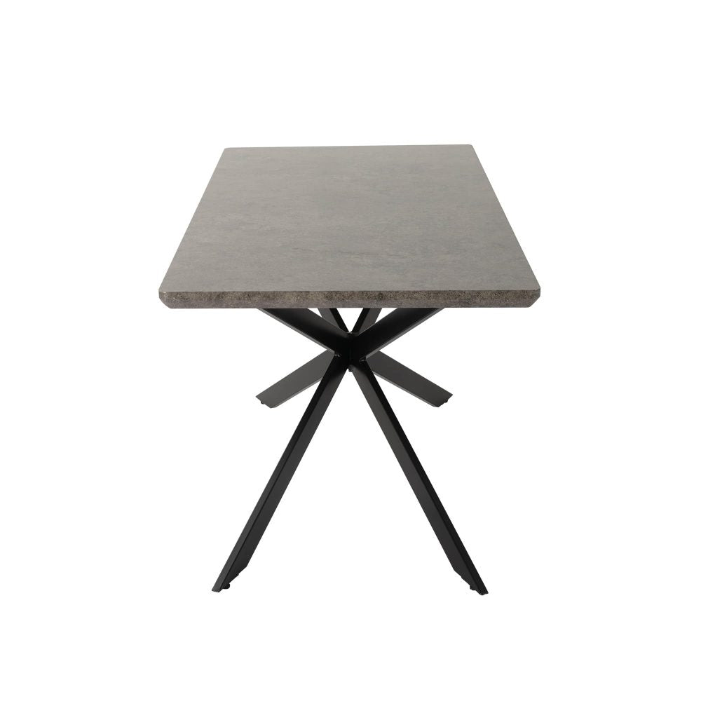 Falcon Rectangular Dining Table MDF Marbling - Cosy Abode