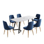 Marble Bliss Dining Set - Cosy Abode