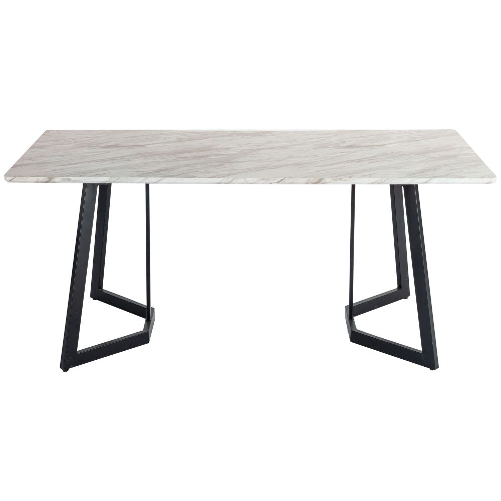 Marbleous Green Velvet Dining Set - Cosy Abode
