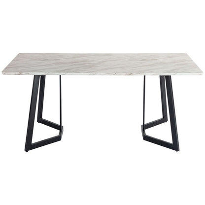 Marbleous Green Velvet Dining Set - Cosy Abode