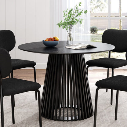 Palmer Sleek Silhouette Dining Table - Cosy Abode