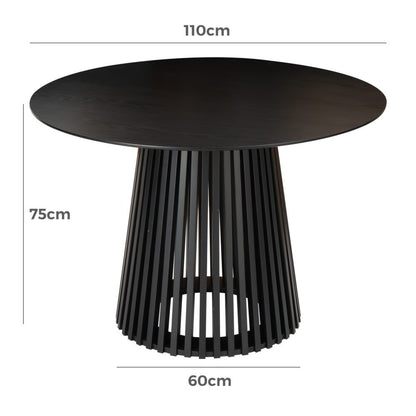 Palmer Sleek Silhouette Dining Table - Cosy Abode