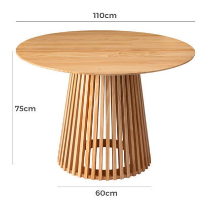 Palmer Natural Dining Table - Cosy Abode