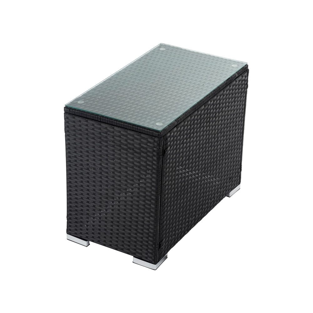 Modular Outdoor Wicker Lounge Set - Cosy Abode