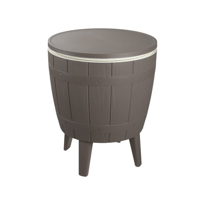 Taupe Cooler Table - Cosy Abode