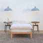 Single Size Warm Wooden Natural Bed Base Frame – Single - Cosy Abode
