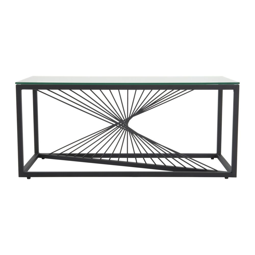 Eleganza Glass Enclave Coffee Table - Cosy Abode