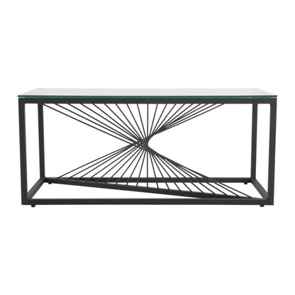 Eleganza Glass Enclave Coffee Table - Cosy Abode