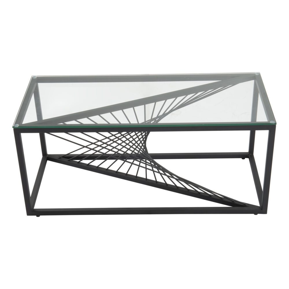 Eleganza Glass Enclave Coffee Table - Cosy Abode