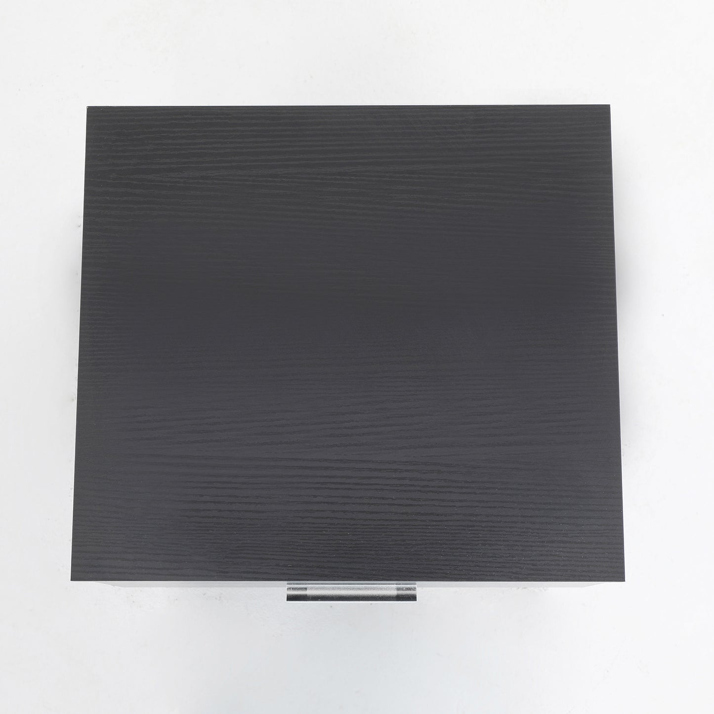 Bedside Table Side Storage Cabinet Nightstand Bedroom 1 Drawer 1 Shelf ELLA - BLACK - Cosy Abode