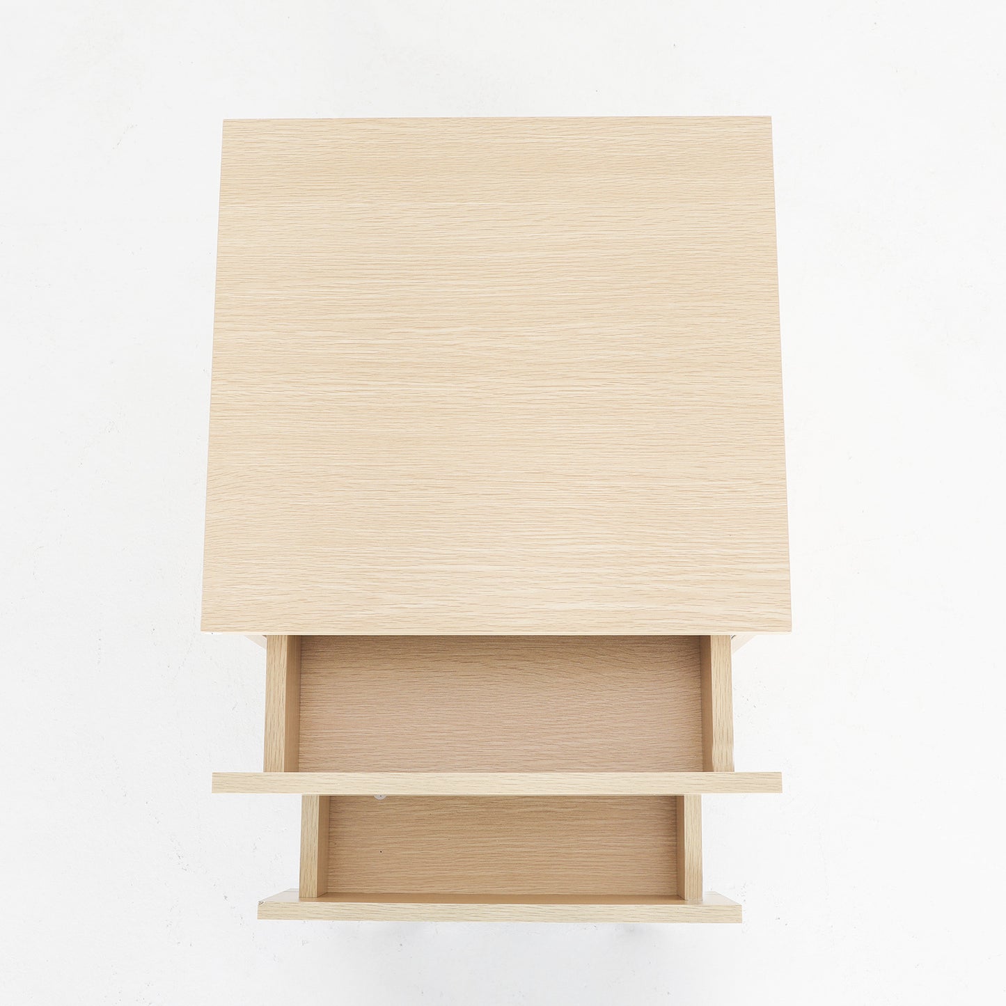 Bedside Table Side Storage Cabinet Nightstand Bedroom 2 Drawer JOSS OAK - Cosy Abode