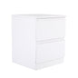 Bedside Table Side Storage Cabinet Nightstand Bedroom 2 Drawer JOSS WHITE - Cosy Abode