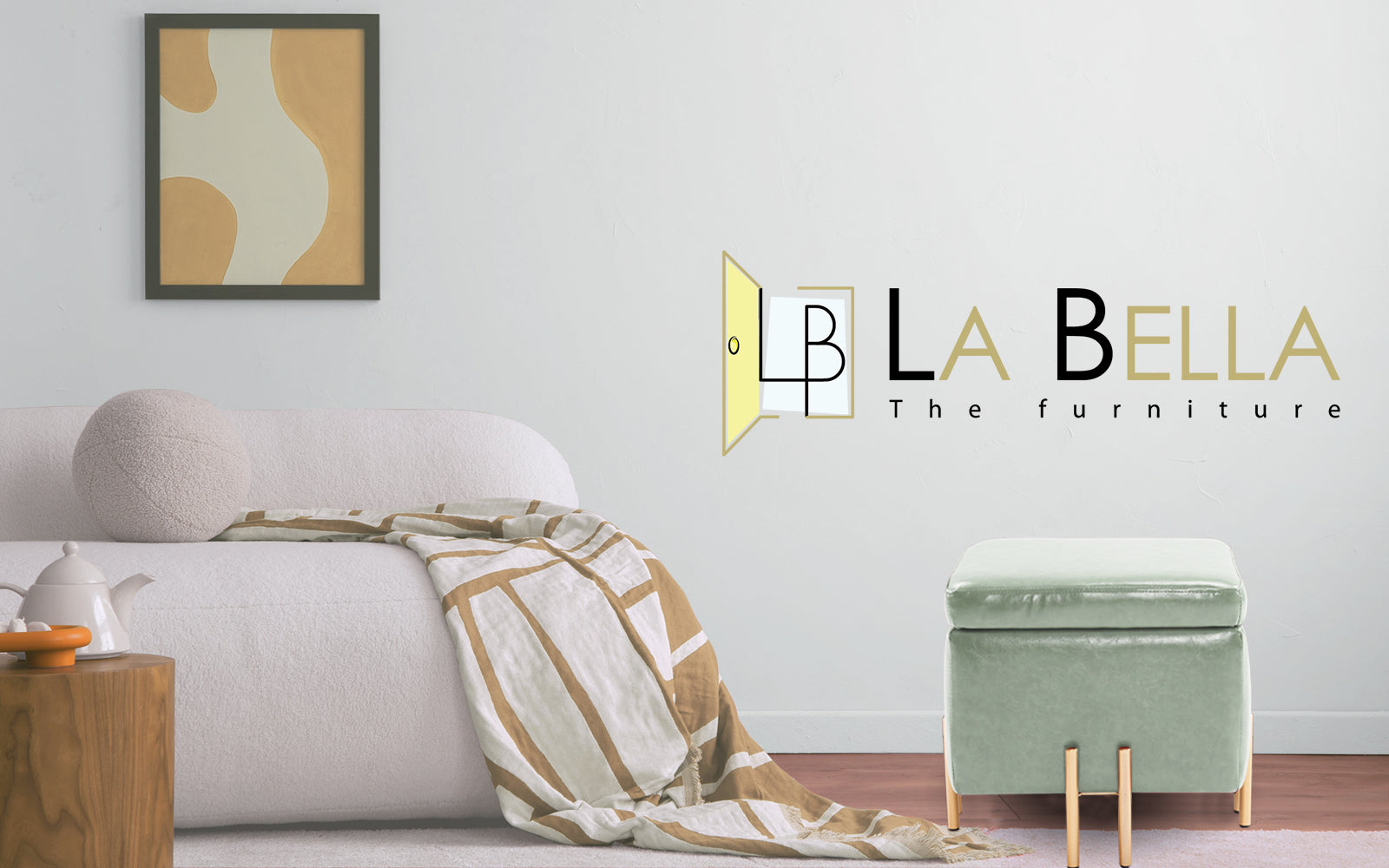 Storage Ottoman Foot Stool Cube Tuffet Seat 45cm PU Leather GREEN - Cosy Abode