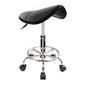 Swivel Salon Barber Stool Chair Saddle Type BLACK - Cosy Abode