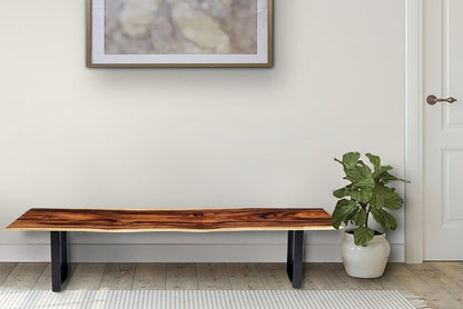 Bench seat or low set console table, hallway table Raintree Wood 1.8 Meter 180cm - Cosy Abode