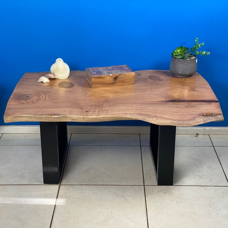 Coffee side table Silky Oak handmade in Australia - Cosy Abode